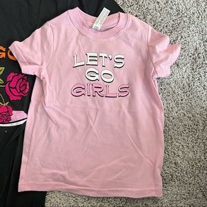 Let’s Go Girls Charlie Southern Pink Mommy & Me T-Shirt Tee 2T NWT